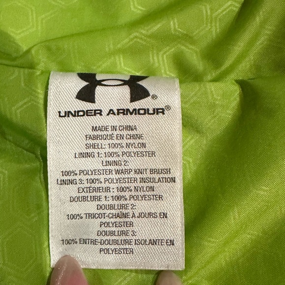 Kids Under Amour Water Resistant Jacket with hood - Picture 5 of 5